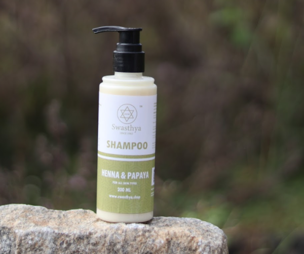 Swasthya Henna & Papaya Shampoo